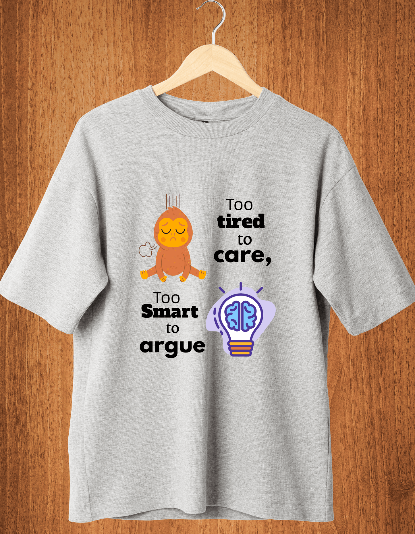 Too Smart Oversized T-shirt