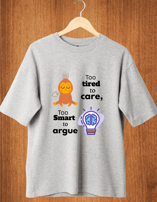 Too Smart Oversized T-shirt